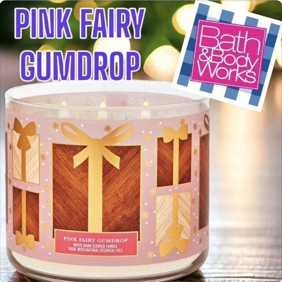 Pink Fairy Gumdop Candle by Bath and Body Works - Picture 1 of 4